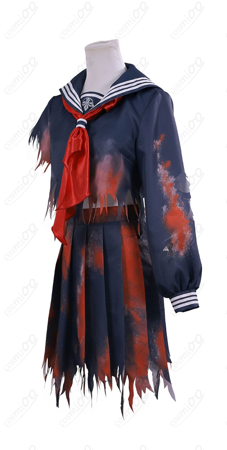 深水雛子 コスプレ衣装 右側面図|ディテールまで再現されたサイレントヒルf衣装