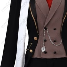 原神 ディルック『璀夜華宴』コスプレ衣装｜高品質フルセット・紳士風デザイン - 4枚目の画像（サムネイル）