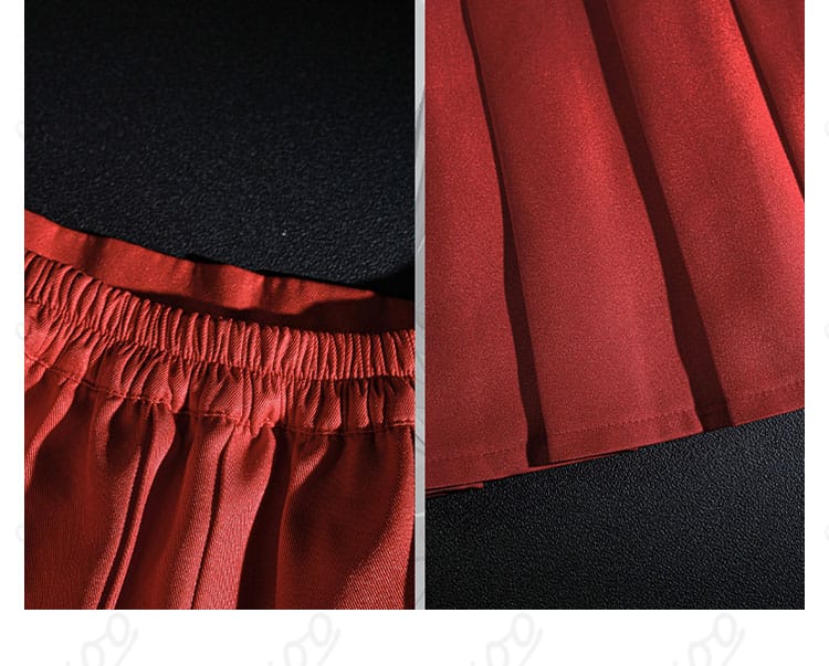 アズールレーン 大鳳 コスプレ衣装 裙头与裙摆装饰细节图|豪華なスカート部分のデザイン