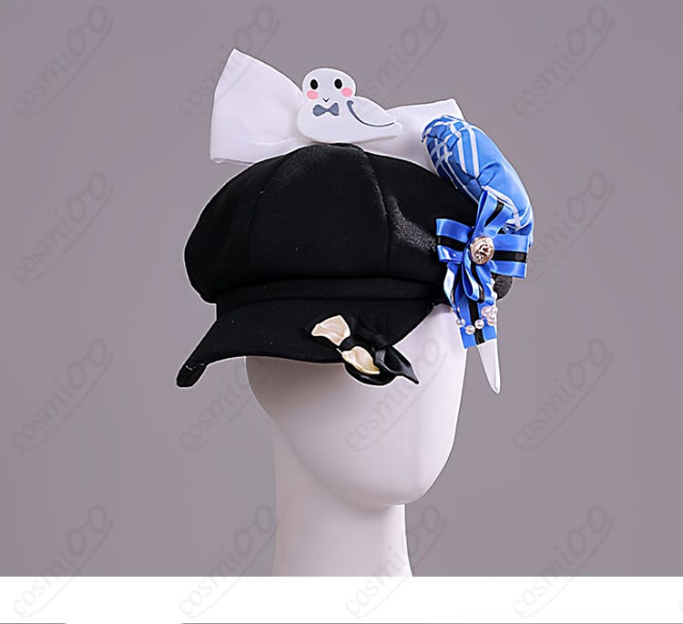 橘シェリー コスプレ衣装 帽子装飾ディテール|特徴的な帽子と飾りを高精度再現