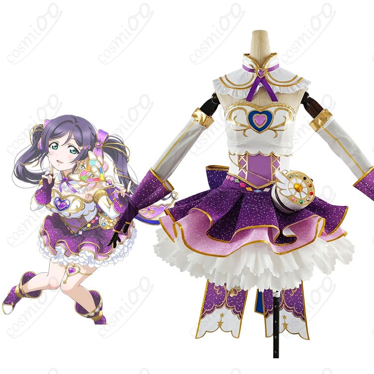 東條希「お化粧の魔法編(のんちゃんマジカル☆)」コスプレ衣装 キャラクターと衣装の全体図|ラブライブ!スクフェス 東條希 コスプレ