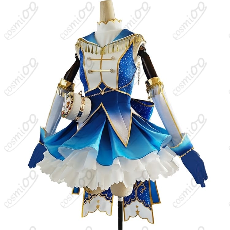 ラブライブ！スクフェス 園田海未 お化粧の魔法編 もっと綺麗に！コスプレ衣装 - 2枚目の画像