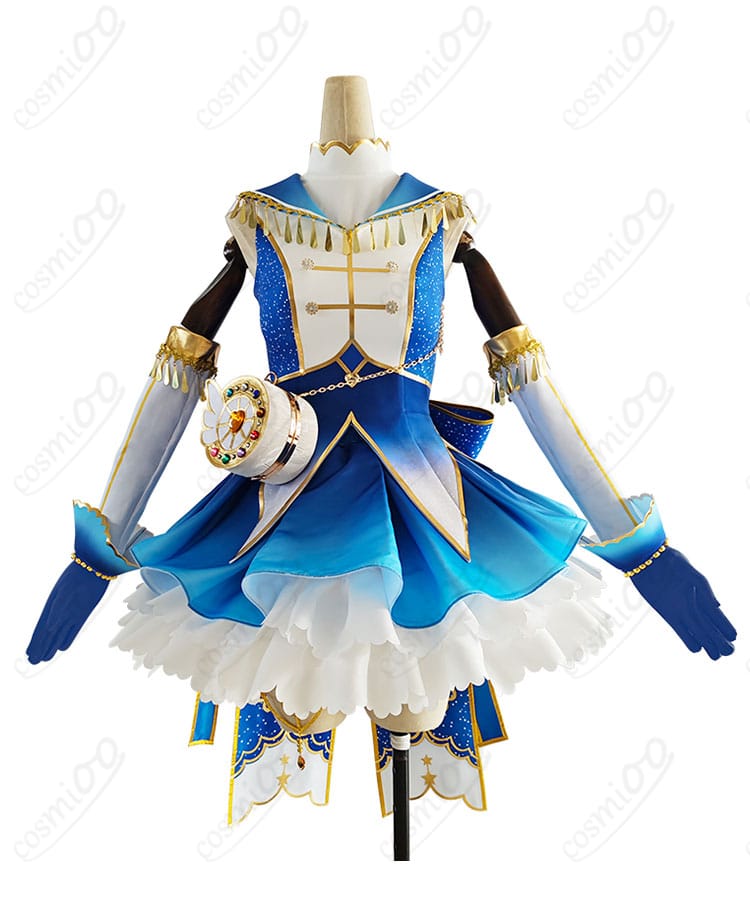 ラブライブ!園田海未 お化粧の魔法編 コスプレ衣装 正面全体図|清楚で華やかなデザインをチェック