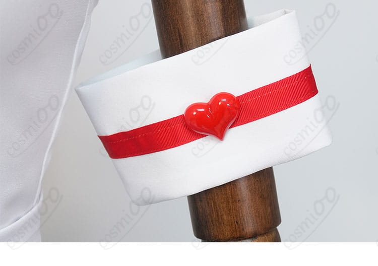 衣襟・胸元装飾のアップ画像。MV版特有の配色とデザインを忠実に再現。