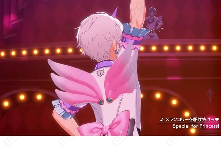 宝丈萊香「ユニコーンの無邪気」コスプレ衣装 背面ビュー|あんさんぶるスターズ!! イベント撮影にも最適