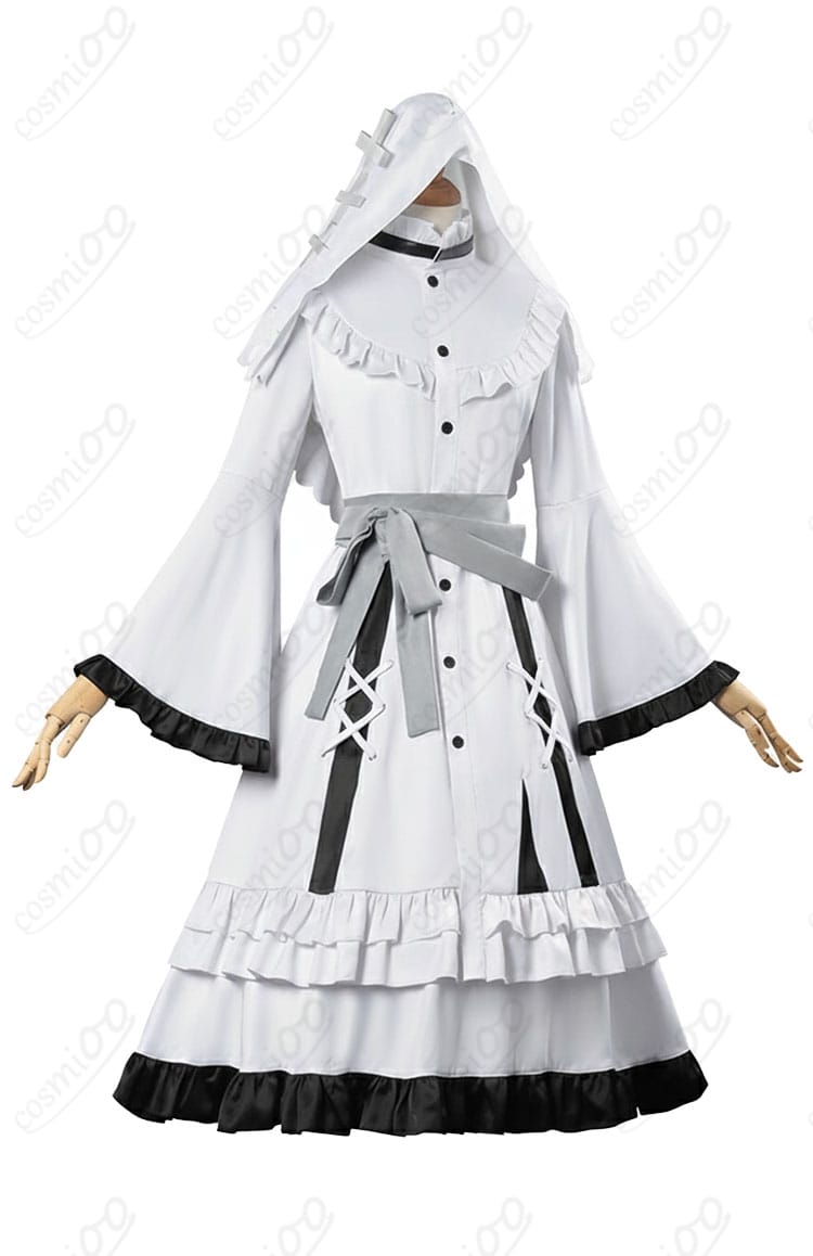 氷上メルル コスプレ衣装 側面シルエット|自然なラインと立体感を表現