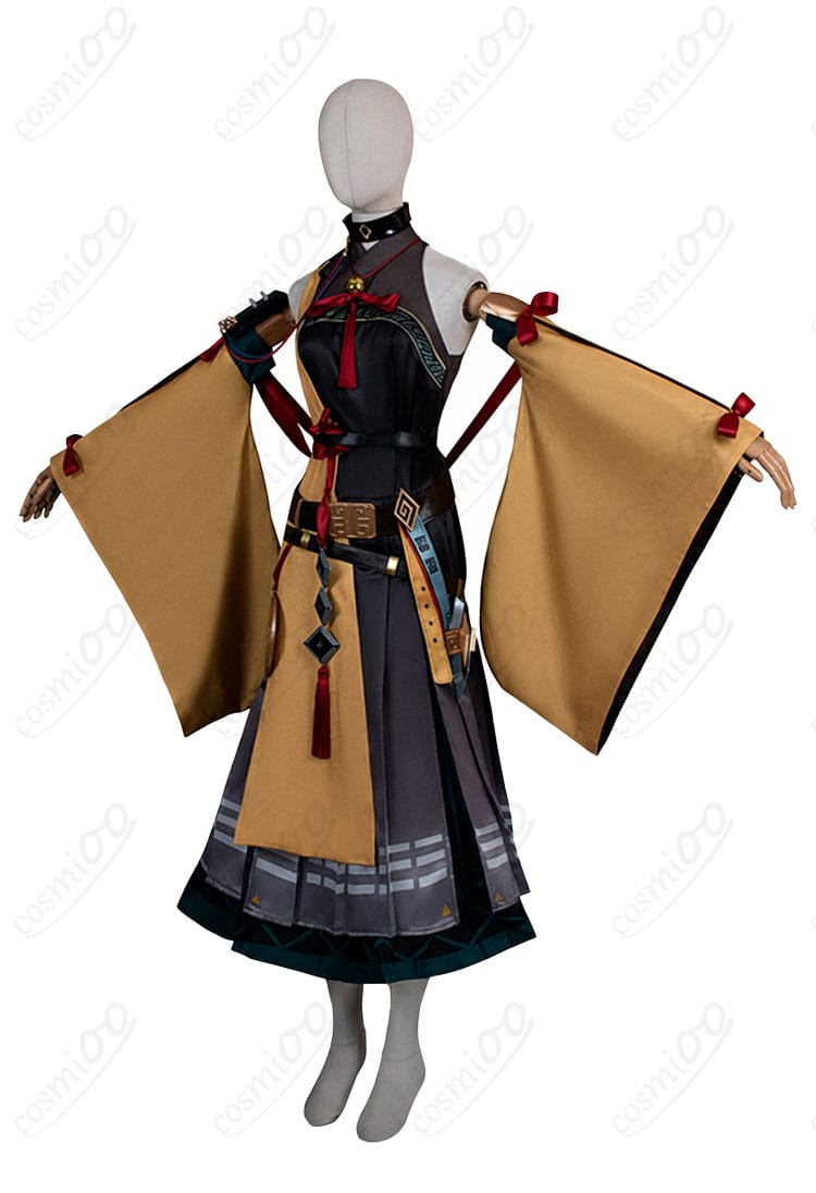 アークナイツ 司霆レイズ コスプレ衣装 左側面写真|シルエットと質感を確認