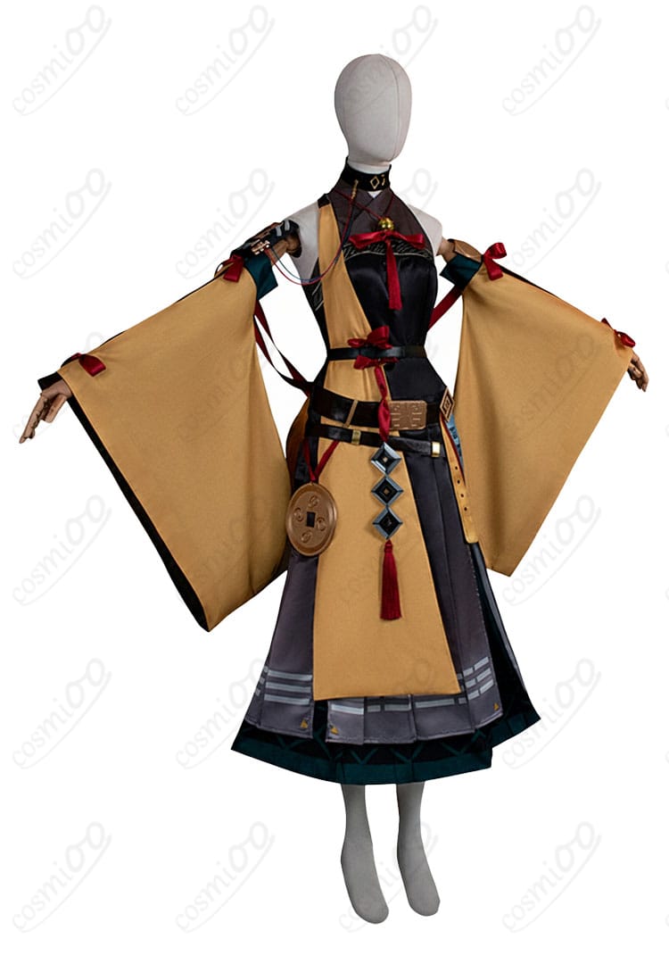 アークナイツ 司霆レイズ コスプレ衣装 右側面写真|細部の装飾をチェック