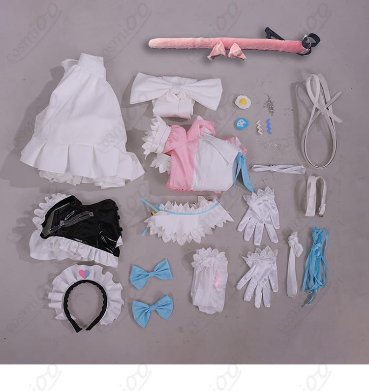 セット内容フル展示|結城さくな コスプレ衣装 フルセット