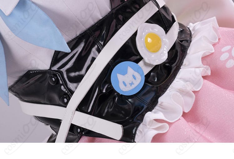 ウエスト腰封パーツ・装飾細節|猫メイド コスプレ衣装