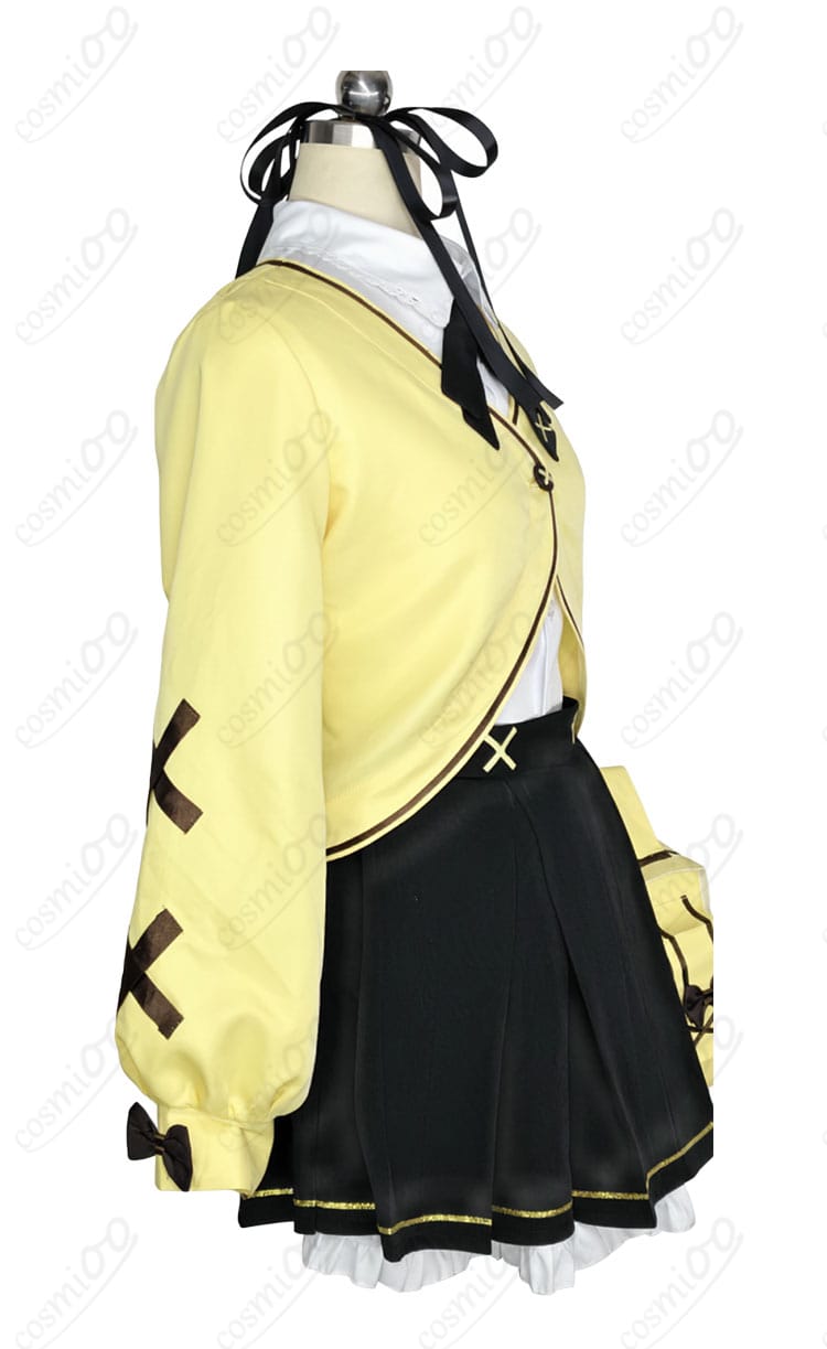 ブルーアーカイブ 衣斐レナ コスプレ衣装 左側アングル|シルエットが分かる横向き写真