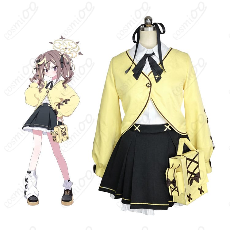 ブルーアーカイブ 衣斐レナ コスプレ衣装 キャラクターと衣装の全体イメージ|高再現・イベント用