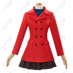 新世紀エヴァンゲリオン 惣流・アスカ・ラングレー コート姿 コスプレ衣装｜高品質フルセット - 1枚目の画像（サムネイル）