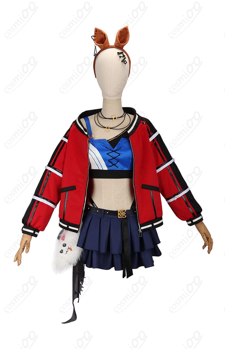 ウマ娘 エスポワールシチー 勝負服 コスプレ衣装|正面全身画像・高再現デザイン