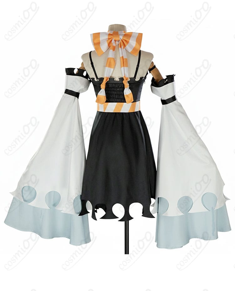 ガチアクタ アモ・エンプール コスプレ衣装 背面デザイン|帯・装飾の細部再現