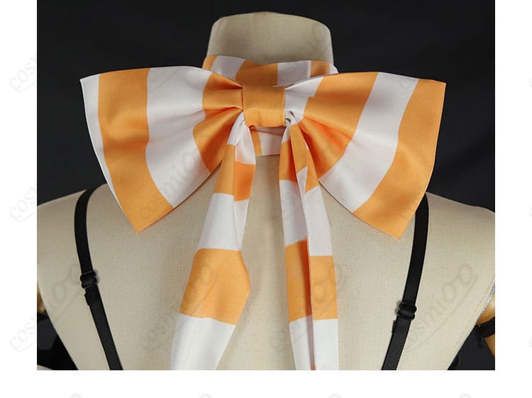 ガチアクタ アモ・エンプール コスプレ 衣装リボン付き首飾り背面細部|細かい装飾チェック