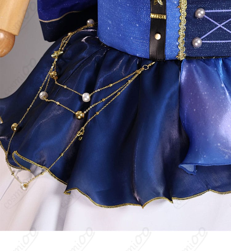 南ことり コスプレ衣装 腰飾りの細部 装飾までしっかり再現