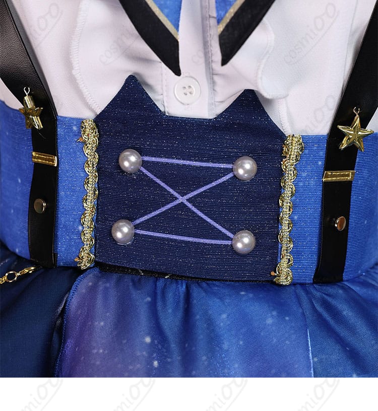 南ことり コスプレ衣装 腰封飾りディテール 丁寧な作り・撮影映え