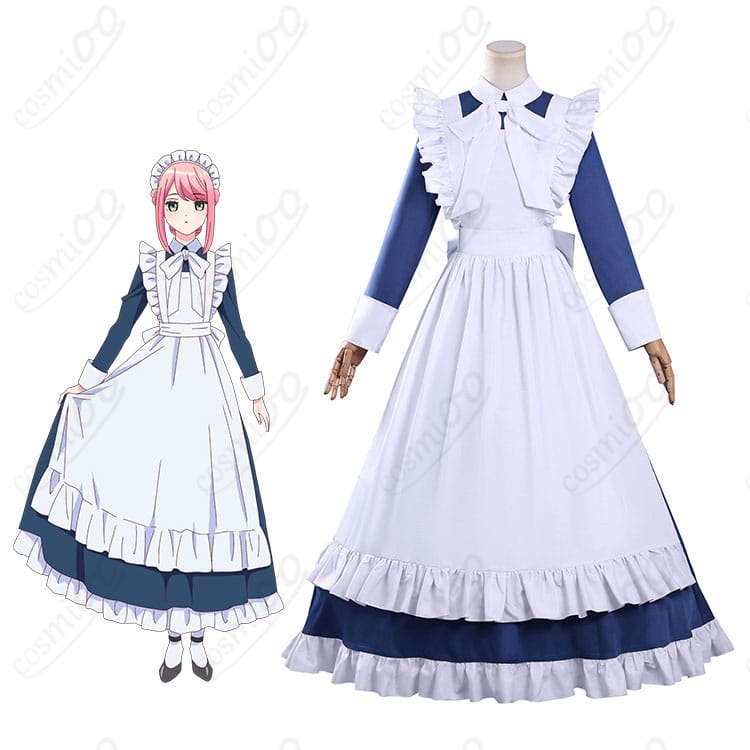 商品キャラ「マリー」とメイド服コスプレ衣装のイメージ画像