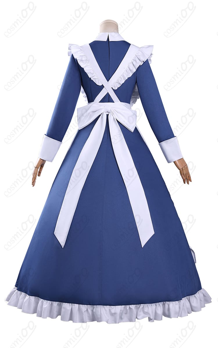 メイド服コスプレ衣装 背面デザイン|機械じかけのマリー