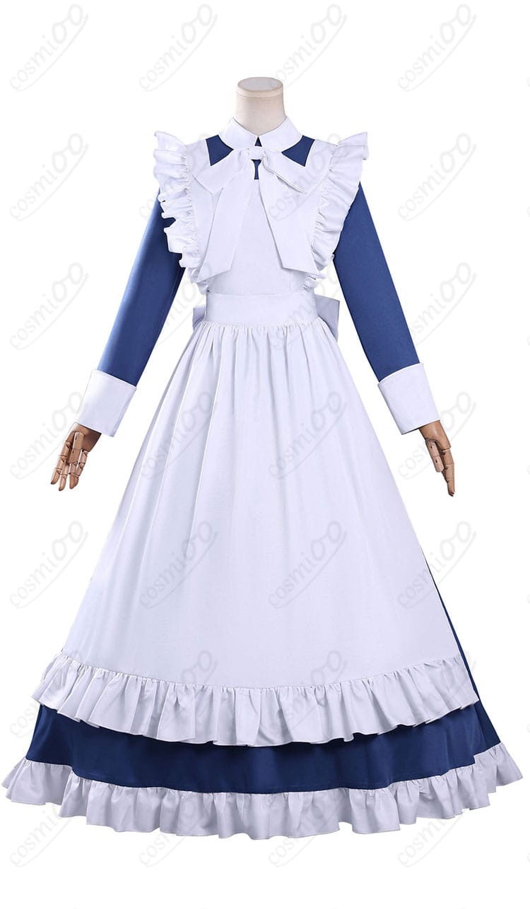 メイド服コスプレ衣装 正面デザイン|機械じかけのマリー