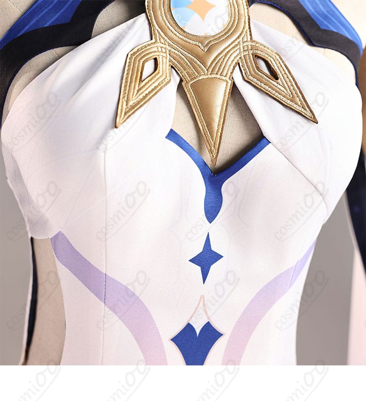 原神 イスタロト コスプレ衣装 図案装飾ディテール|象徴的模様を再現