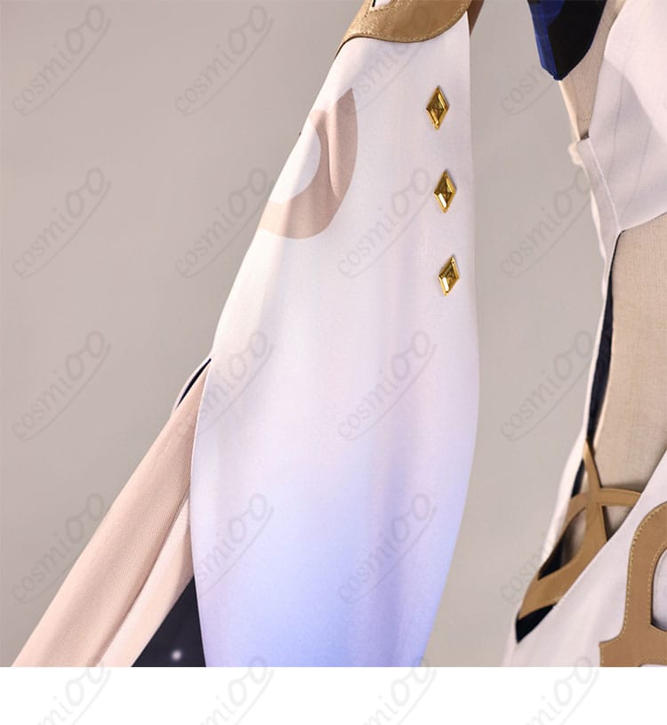 原神 イスタロト コスプレ衣装 袖装飾ディテール|繊細な装飾が映える仕上がり