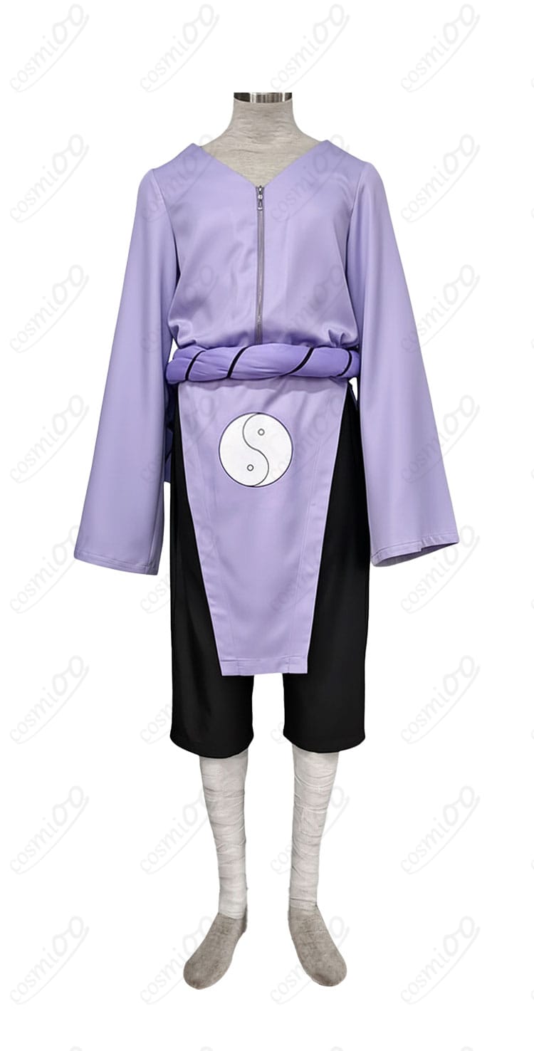 NARUTO 君麻呂 コスプレ衣装 正面画像|音隠れ忍装束・ディテール確認