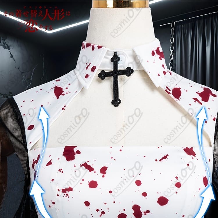 その着せ替え人形は恋をする 喜多川海夢 修道服コスプレ衣装｜高品質フルセット - 3枚目の画像