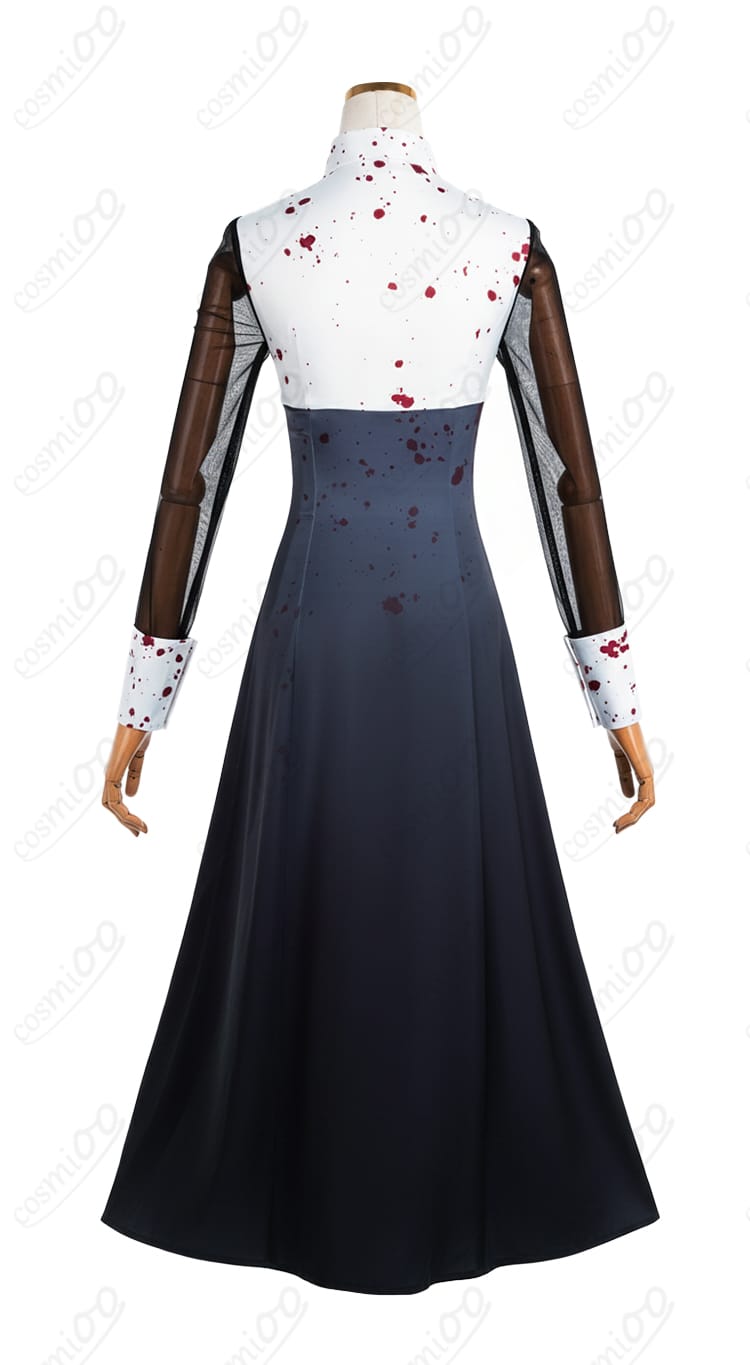 喜多川海夢 修道服コスプレ衣装 背面画像|クラシックシルエット