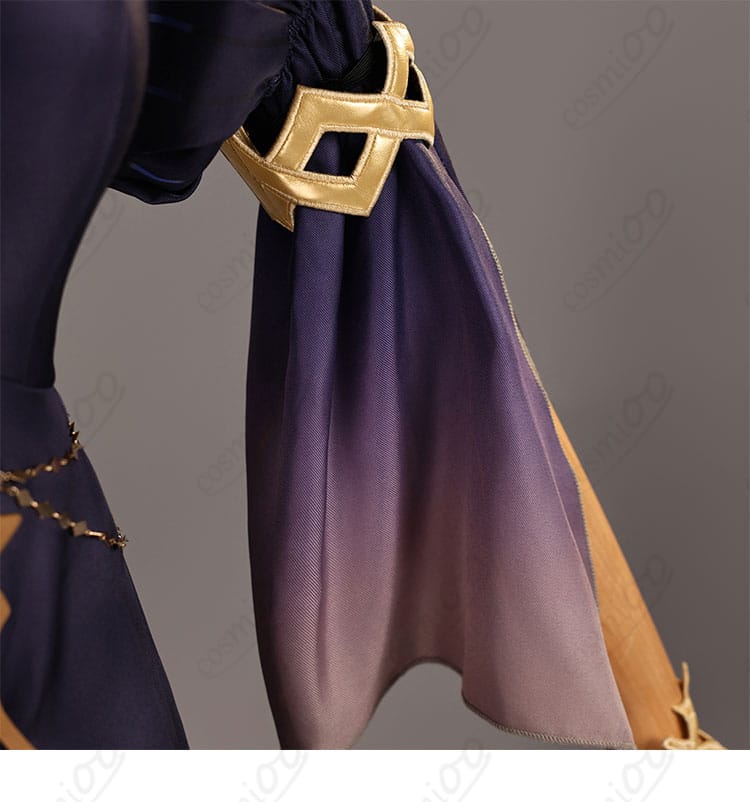 原神 ナベリウス コスプレ衣装 左袖装飾アップ|キャラらしさを強調