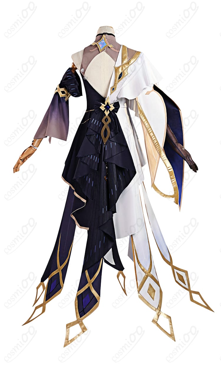 原神 ナベリウス コスプレ衣装 背面画像|シルエットと装飾チェック