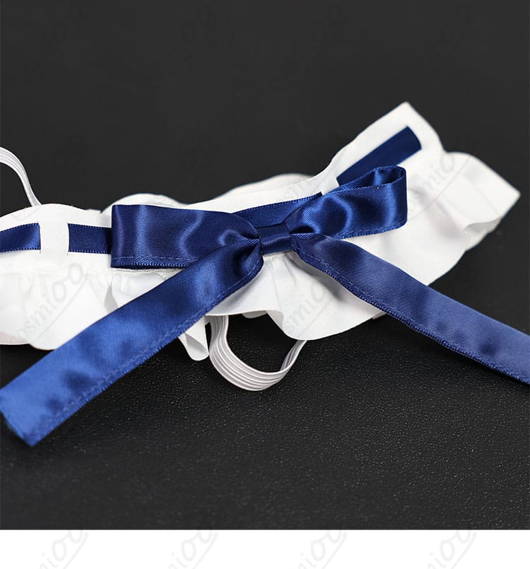 レム 誕生日生活2025 コスプレ衣装 アクセサリー細部|髪飾り・胸飾りの精巧ディテール