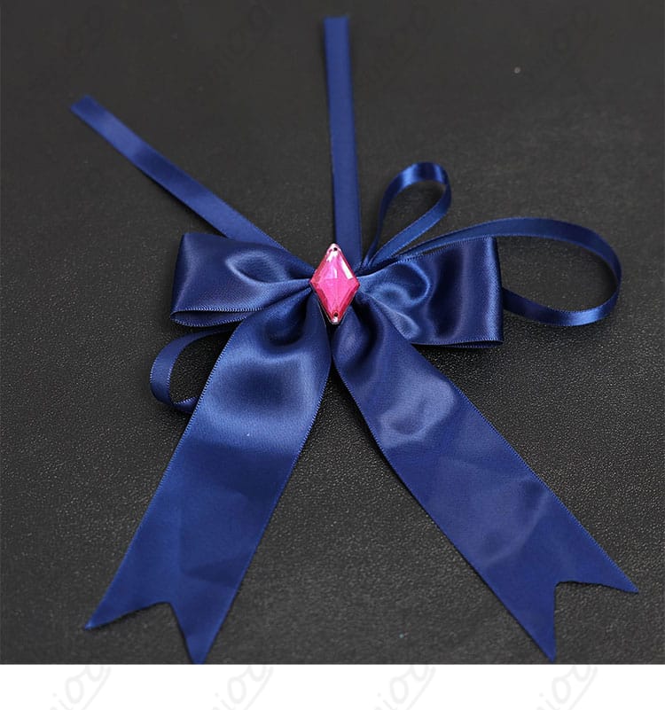 レム 誕生日生活2025 コスプレ衣装 蝶リボン装飾|かわいいワンポイント・撮影にも最適