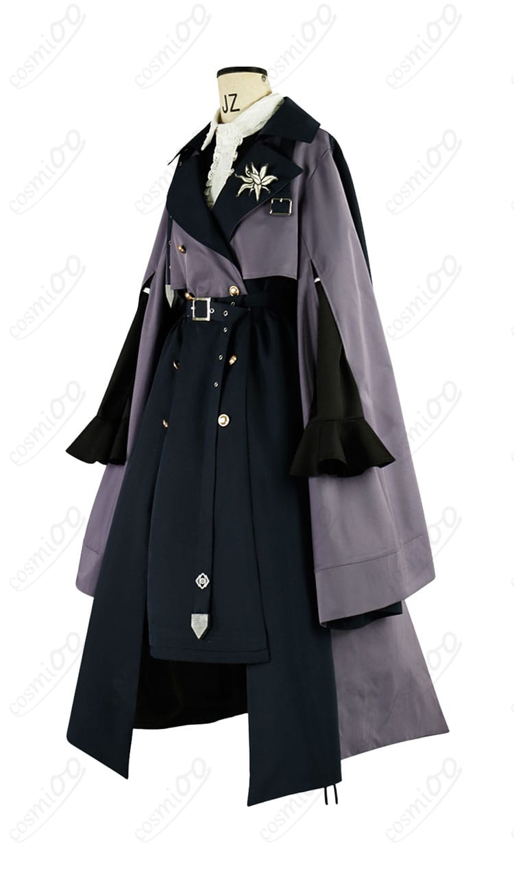 大鈴木くらら 私服コスプレ衣装 側面画像|シルエット確認に最適