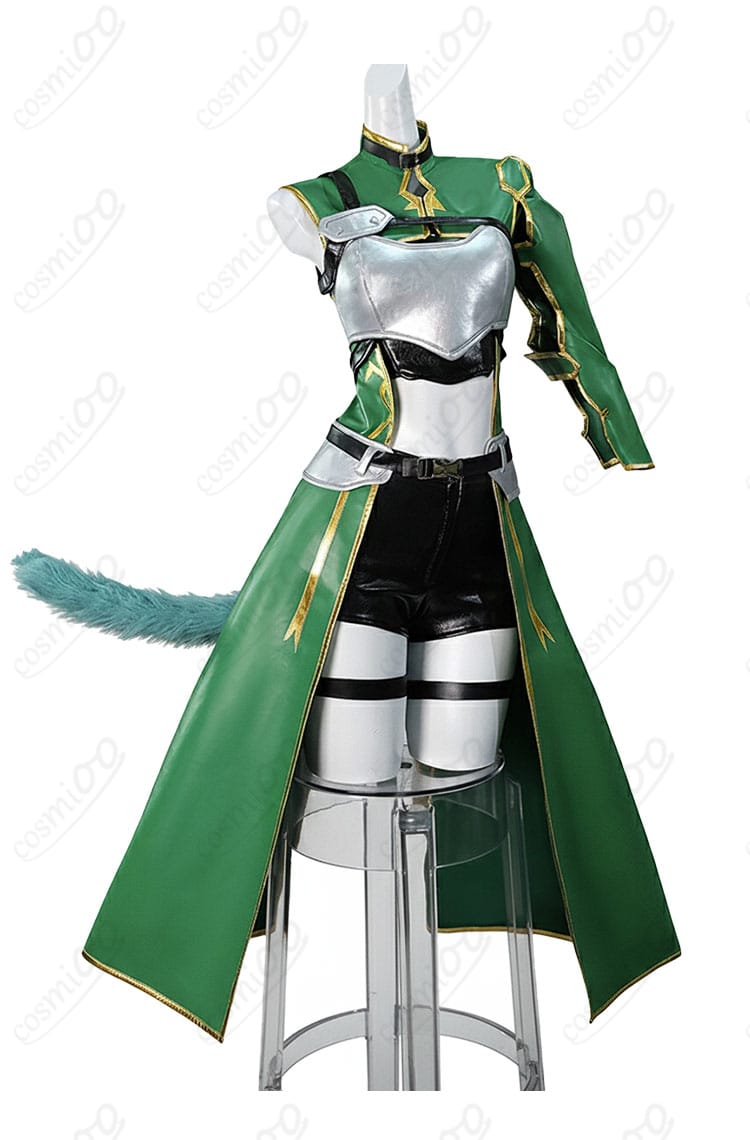 シノン コスプレ衣装 正面図｜SAO コスチューム・スタイル確認に最適