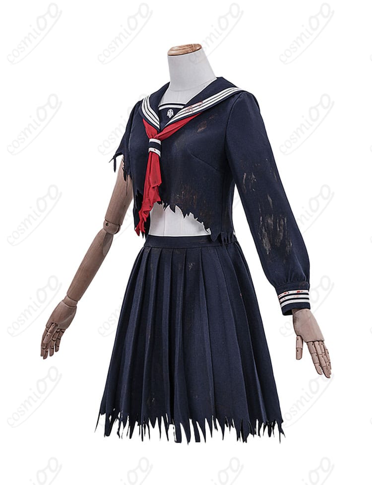 サイレントヒルf 深水雛子 コスプレ衣装 側面|シルエットが分かる制服デザイン