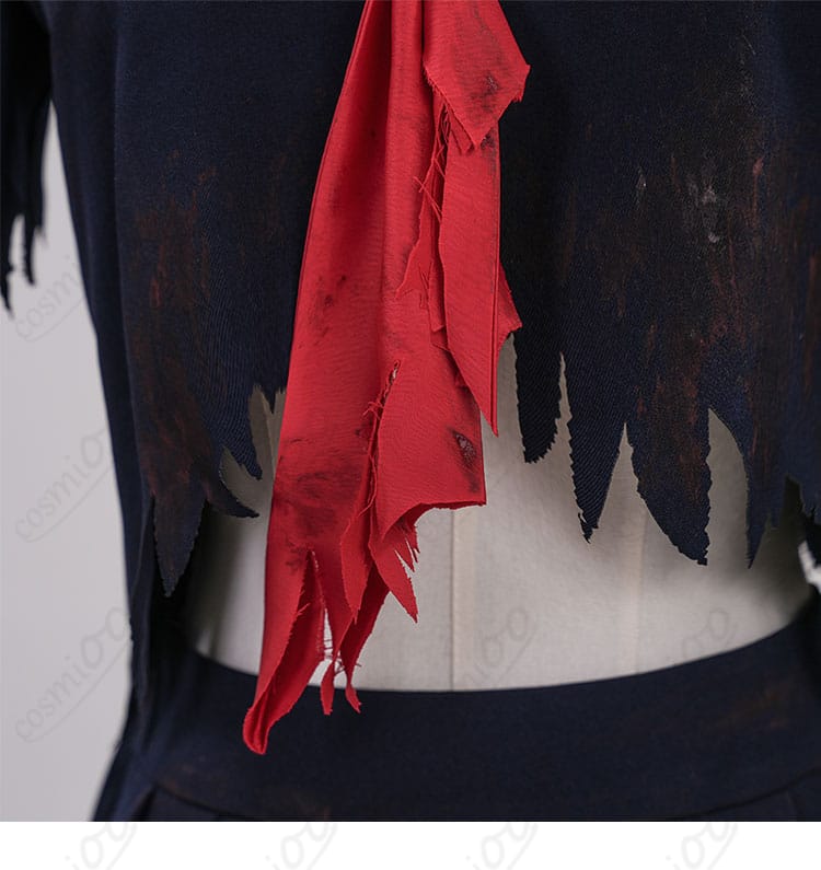 サイレントヒルf 深水雛子 コスプレ衣装 裾デザイン詳細|動きやすく美しいシルエット