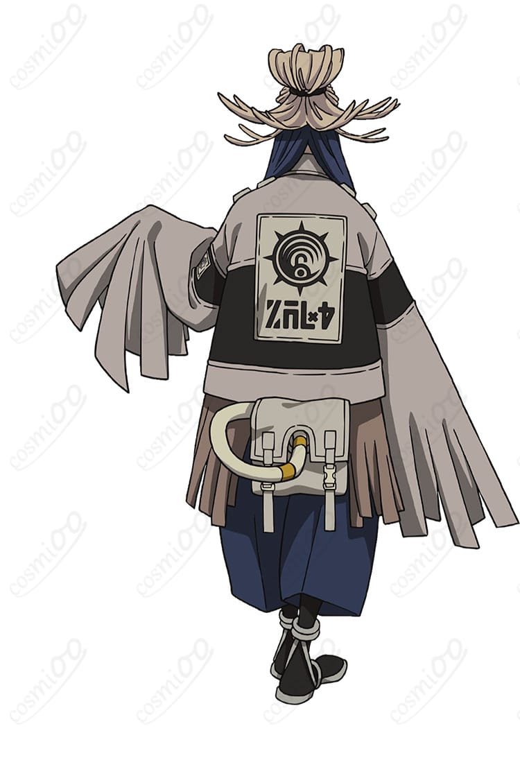 ガチアクタ タムジー・カイネス コスプレ衣装 背面全身画像|細部までこだわった後ろ姿