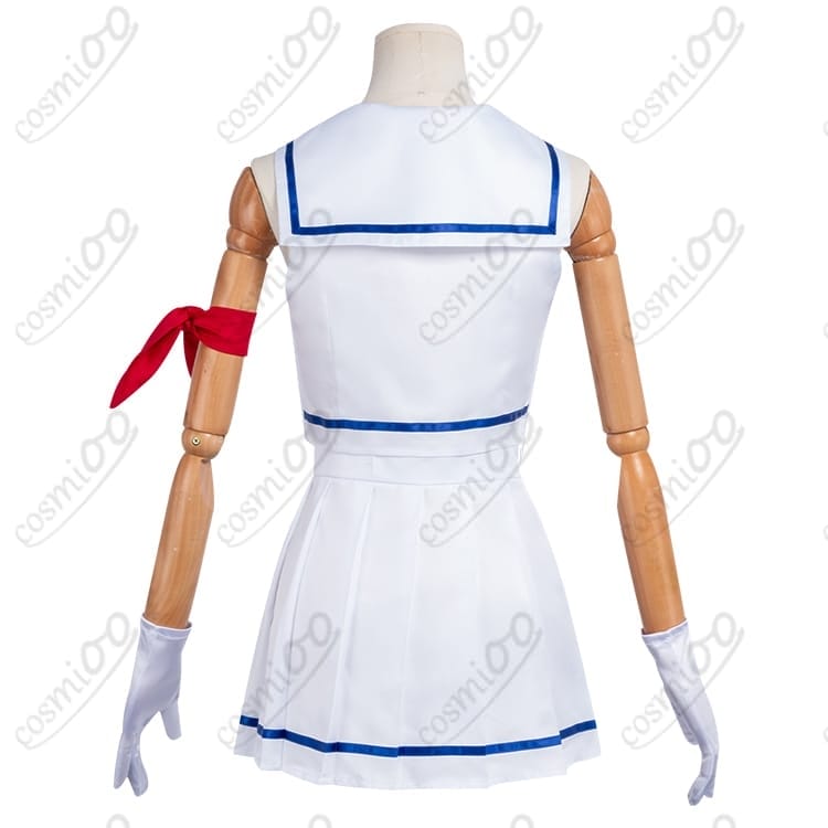 ソードアート・オンライン アスナ 夏セーラー服 コスプレ衣装｜高品質フルセット - 2枚目の画像