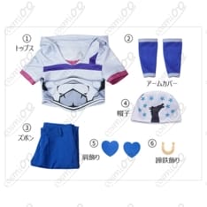 ジョジョの奇妙な冒険SBR ジョニィ・ジョースター 基本レース衣装 高再現・高品質フルセット - 7枚目の画像（サムネイル）