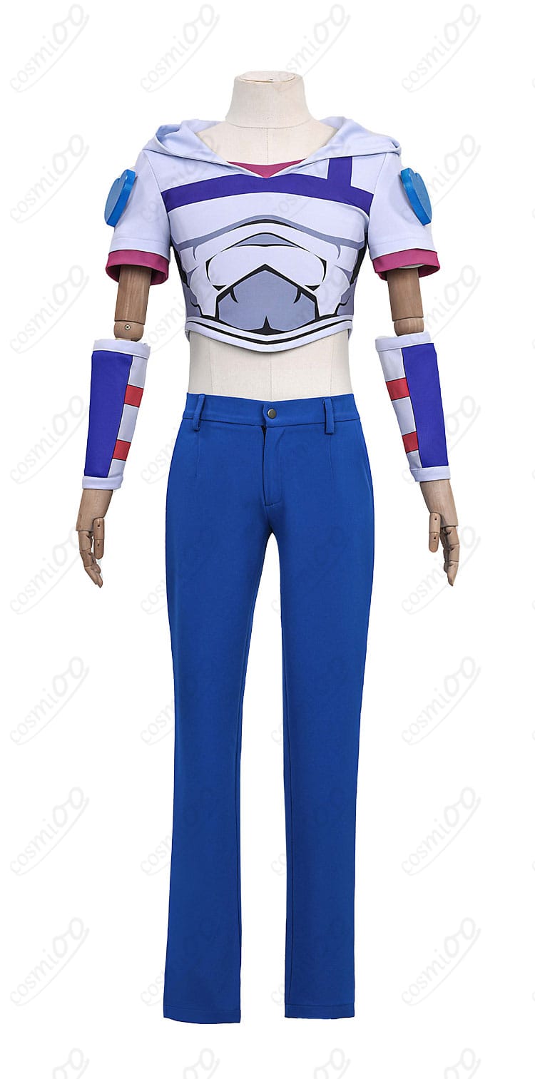 ジョジョSBR ジョニィ・ジョースター コスプレ衣装 正面|星柄フーディー・フルセット