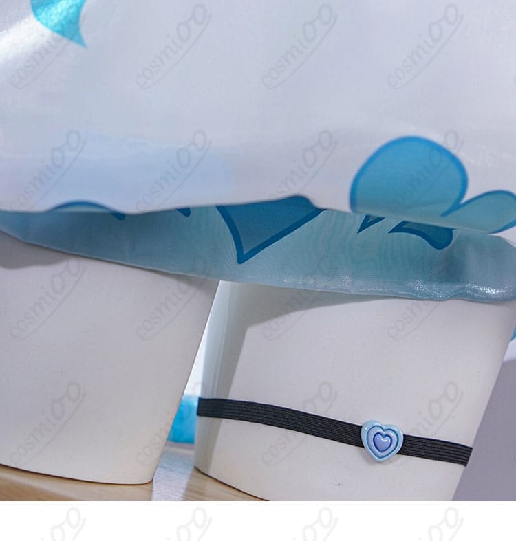 PA-15 とろろもち コスプレ衣装 スカート裾デザイン細部|撮影映えする仕上げ