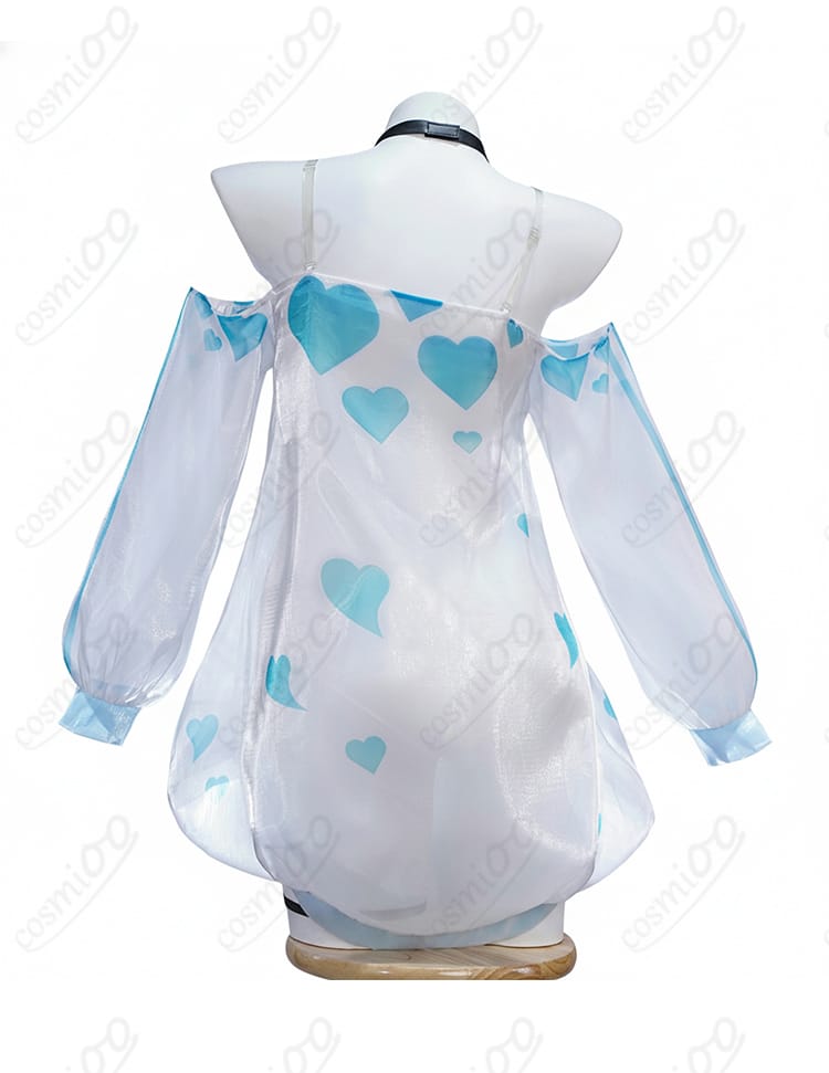 PA-15 とろろもち コスプレ衣装 背面画像|細部まで丁寧な仕上がり