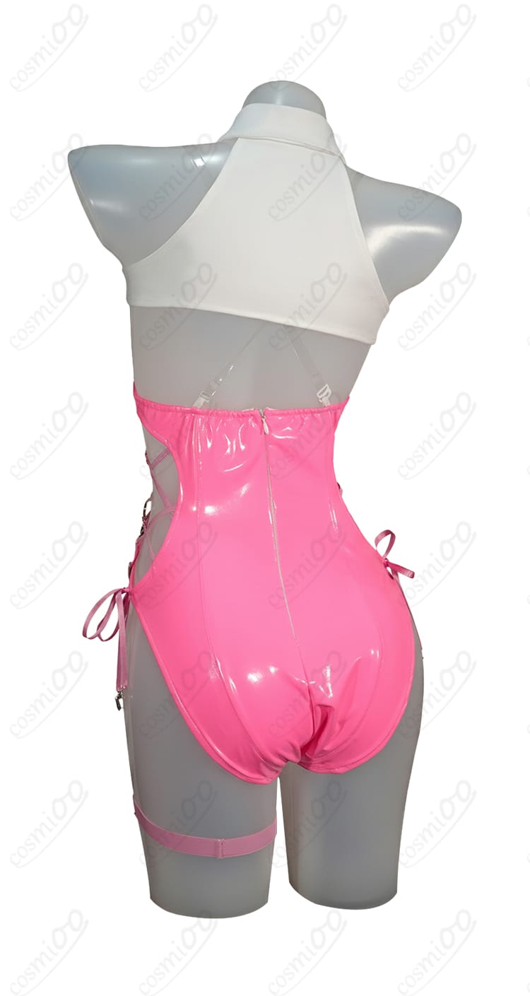 ミルク コスプレ衣装 背面図|背中デザインまで高再現のバニー衣装