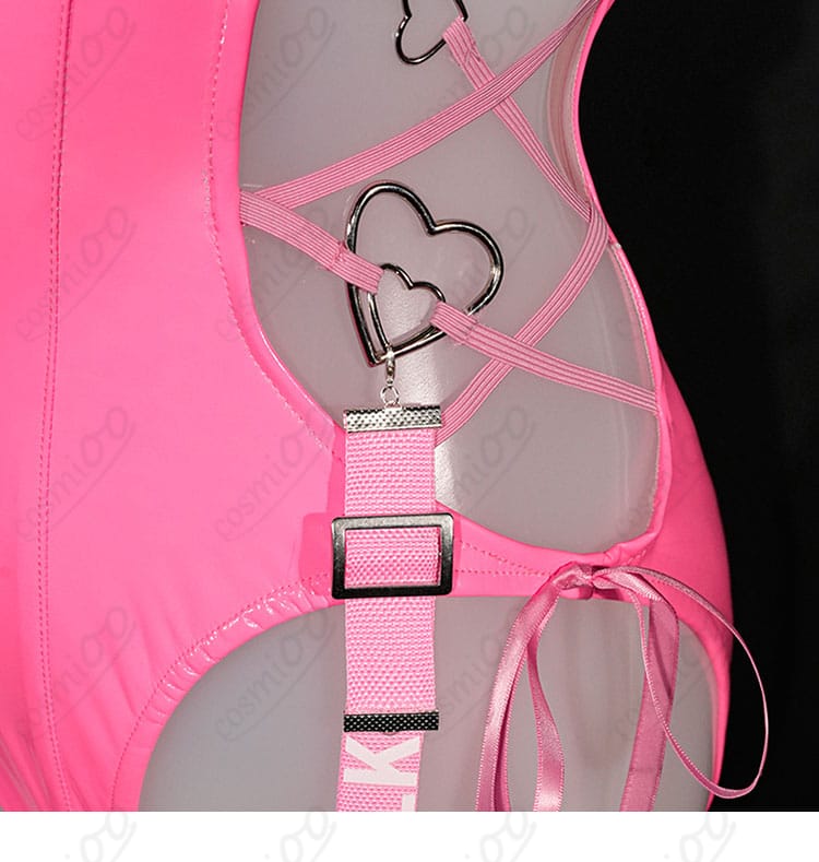 腰まわり装飾ディテール|ブルーミングバニー コスプレ 再現度◎