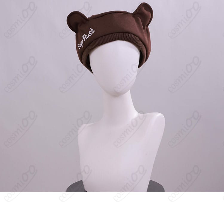 さくらみこ ベアブランド帽子 正面装飾ディテール