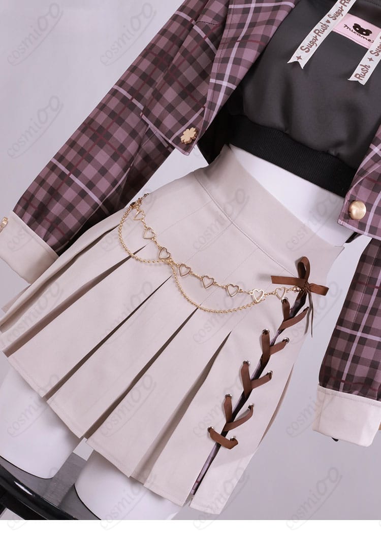 さくらみこ コスプレ衣装 スカート装飾ディテール