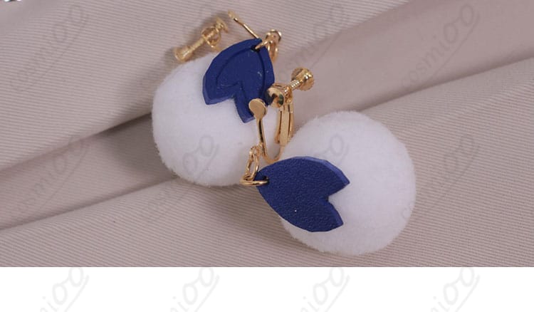 さくらみこ コスプレ衣装 耳飾りアクセサリーディテール