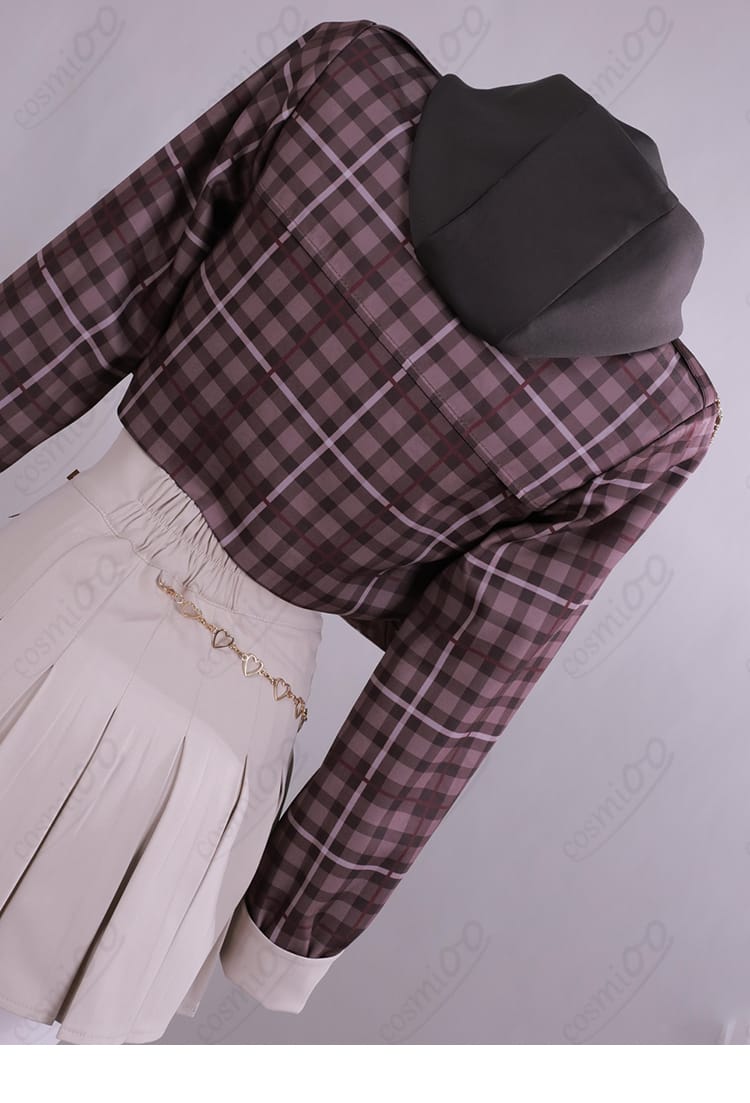 さくらみこ コスプレ外套 背面装飾ディテール